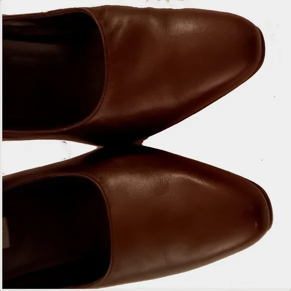 Luca B for Calico Brown Leather Shoes Size 9 - Picture 3 of 9
